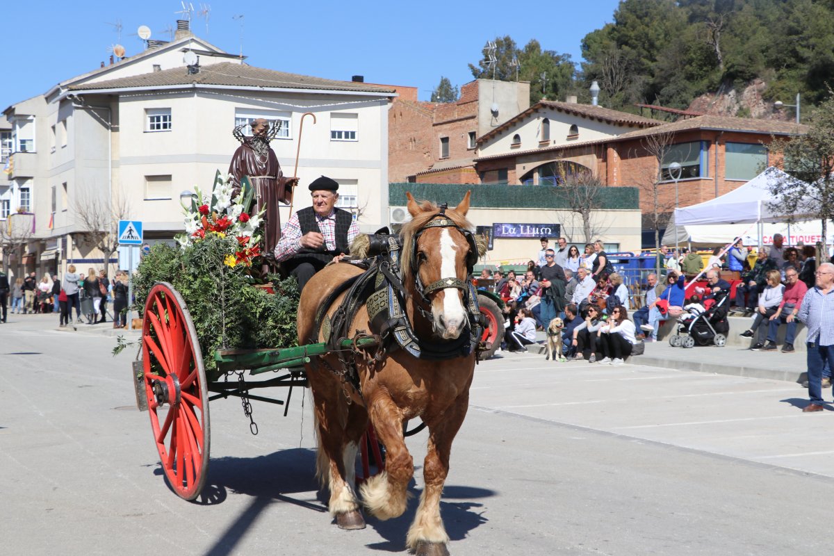 Restriccions de trànsit per la passada dels Tres Tombs a Bigues i Riells del Fai