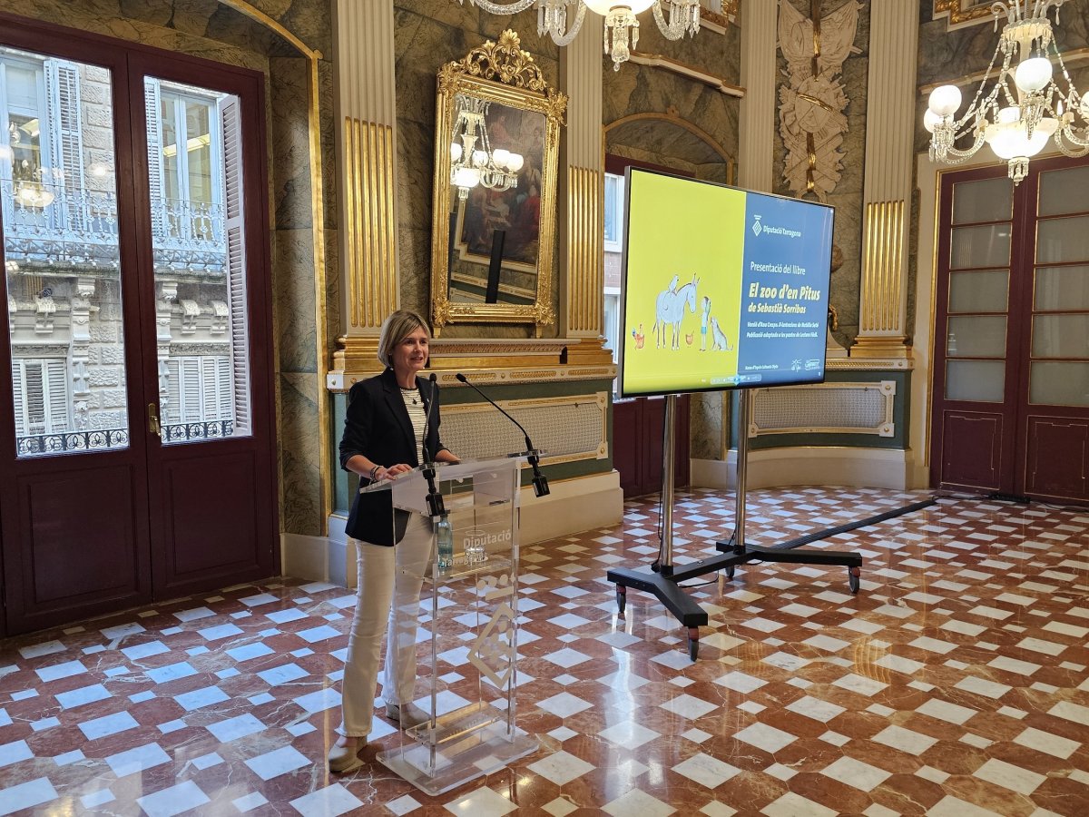 La Diputació de Tarragona presenta la versió adaptada a la lectura fàcil del llibre 'El zoo d'en Pitus', de Sebastià Sorribas