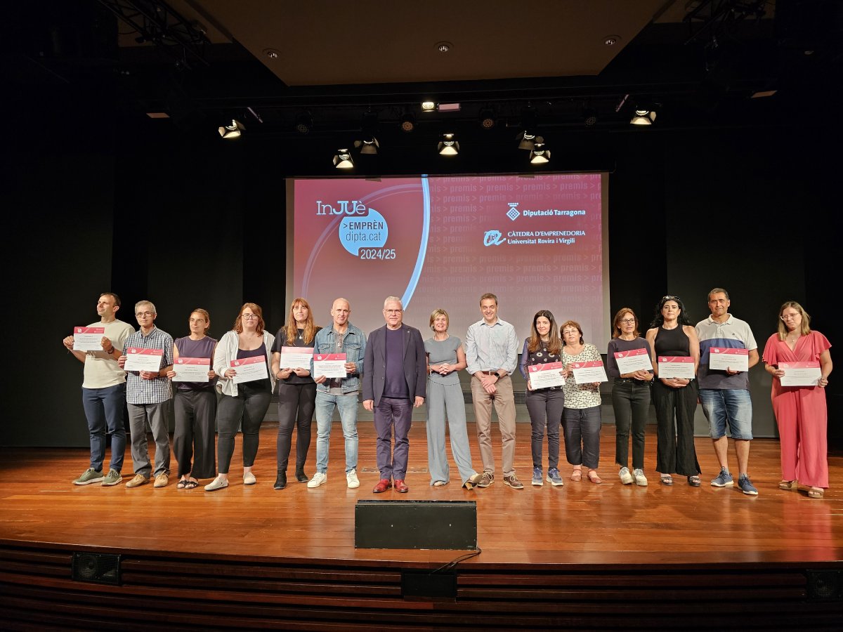 Una nova edició dels Premis InJUè reconeix el talent emprenedor dels joves de Tarragona