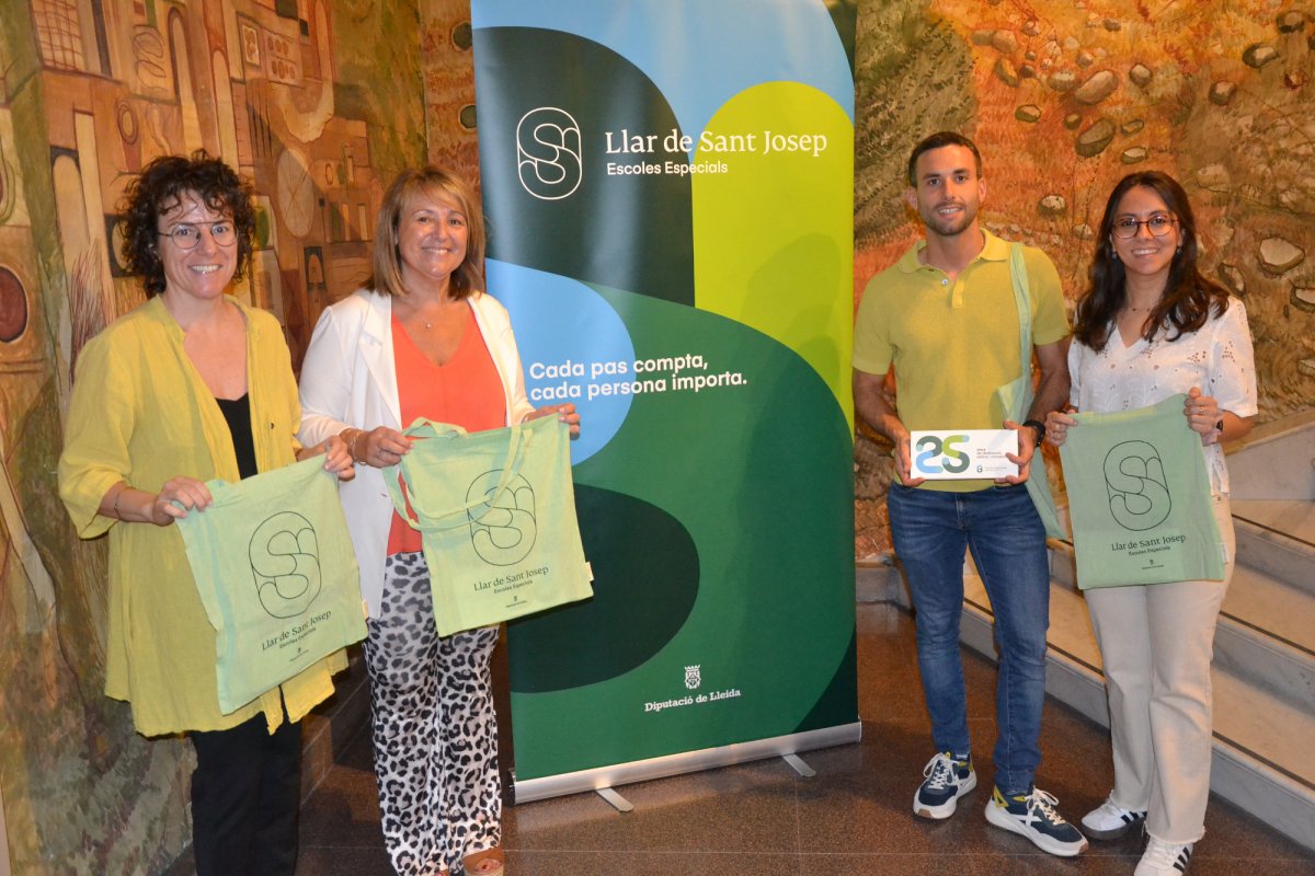 Les Escoles Especials Llar de Sant Josep de la Diputació de Lleida celebren el 25è aniversari del seu trasllat al complex de la Caparrella