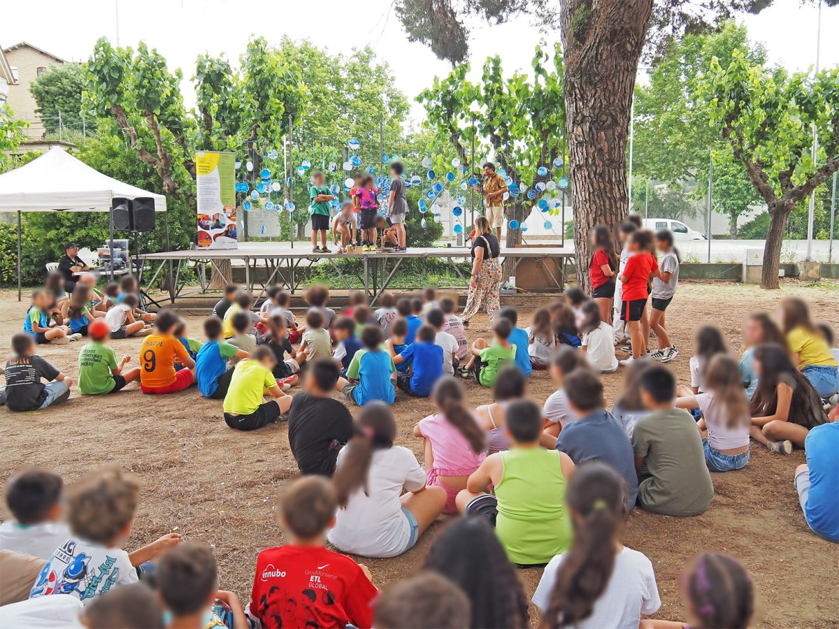 Les Escoles Verdes de Súria clouen el curs 2024-25 amb una festa al Parc Municipal Macary i Viader