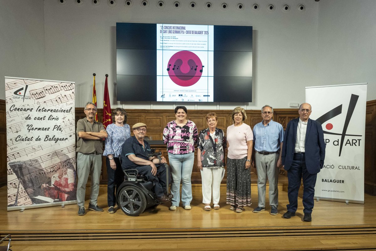 El Concurs de Cant Líric Germans Pla-Ciutat de Balaguer obre convocatòria per a la seva 12a edició, que es farà el 18 i el 19 d'octubre