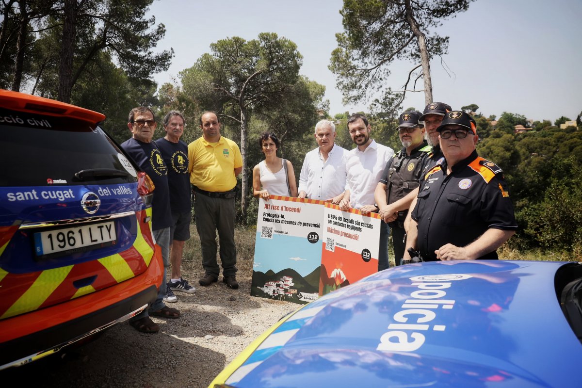 L'Ajuntament de Sant Cugat del Vallès impulsa mesures de prevenció per evitar incendis forestals