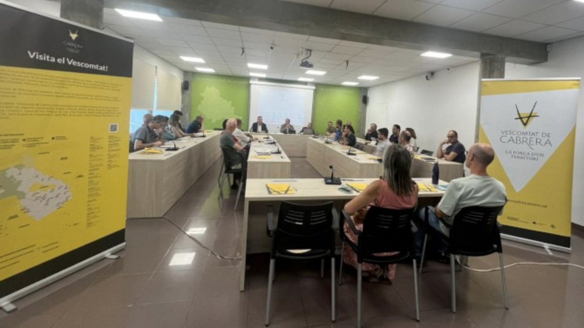 El Consell Comarcal de la Selva celebra una nova reunió de seguiment del Vescomtat de Cabrera