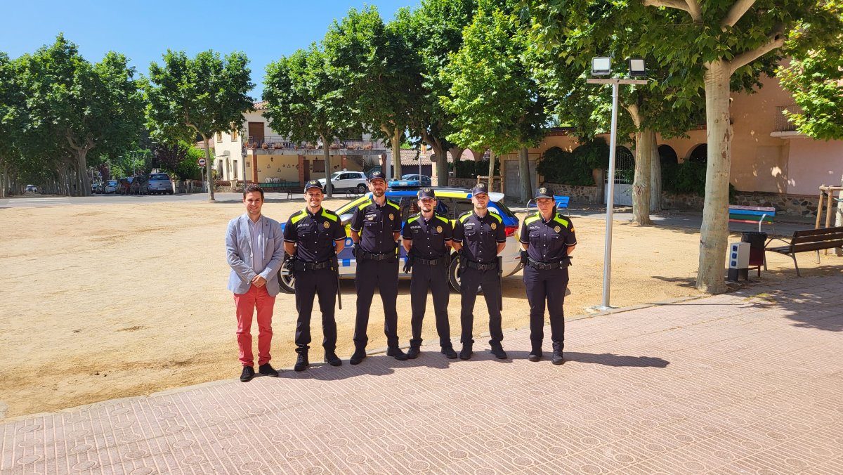 Recepció als nous agents de la Policia Local de l'Ametlla del Vallès