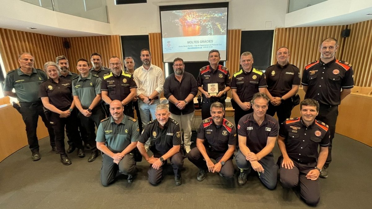 La Junta Local de Seguretat de Blanes tracta els dispositius policials d'estiu i del Concurs de Focs 2025