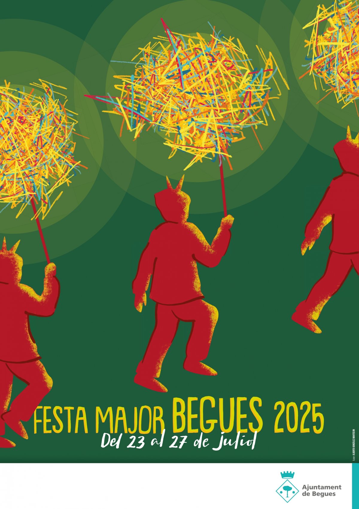 Una quarantena de propostes conformen el programa de la Festa Major de Begues 2025 