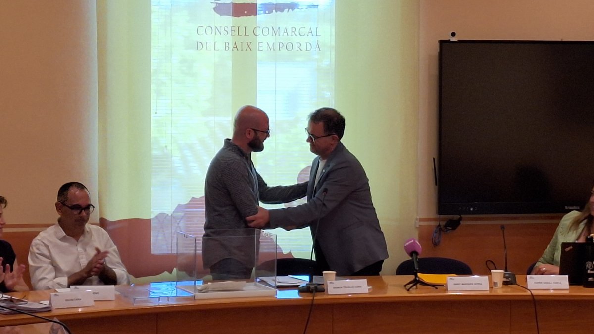 Enric Marquès, nou president del Consell Comarcal del Baix Empordà 