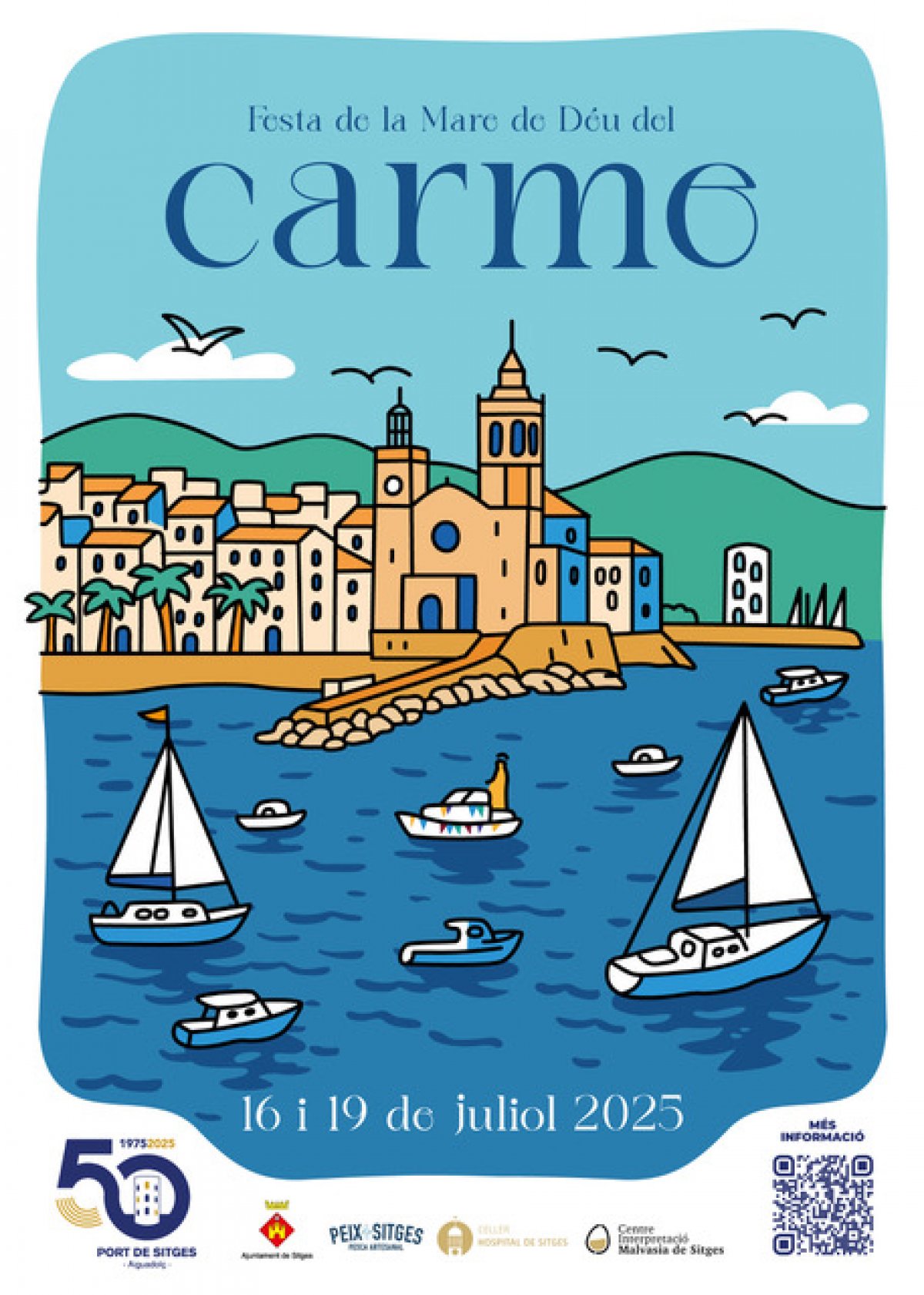 Sitges celebra la festivitat de la Mare de Déu del Carme