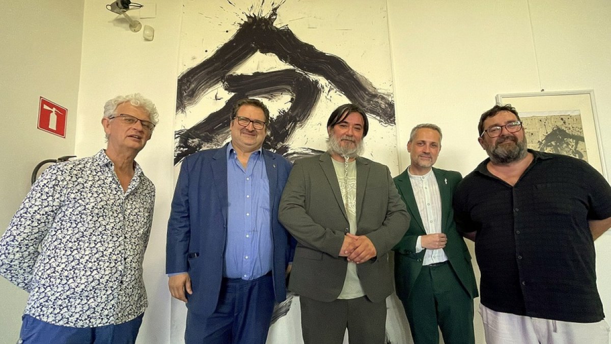 Blanes inaugura l'exposició 'Traç i Taca', inclosa a l'Any Catalunya-Japó de la Generalitat