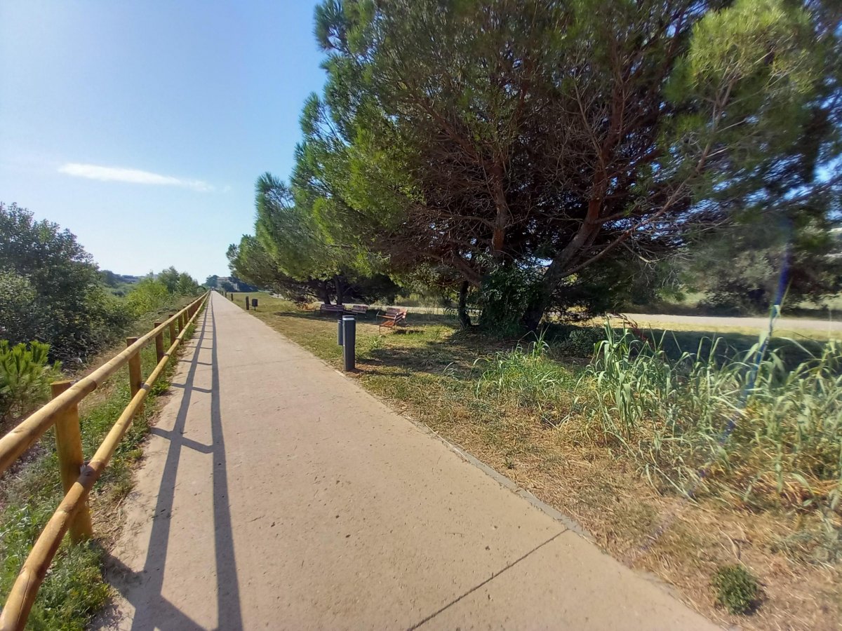 L'Ajuntament de Calonge i Sant Antoni crea una via d'infraestructura verda al marge dret de la riera de Calonge