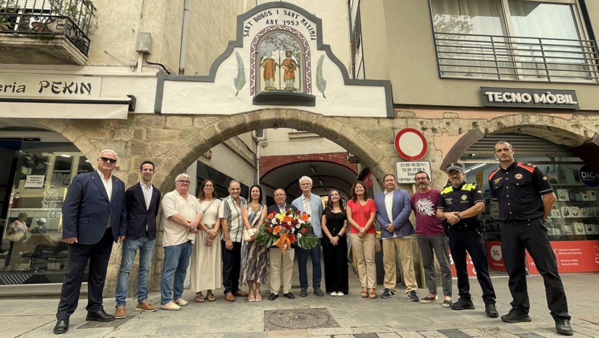 L'Ofrena Floral i la Missa en honor de Sant Bonós i Sant Maximià han marcat els actes oficials de la Festa dels Copatrons de Blanes