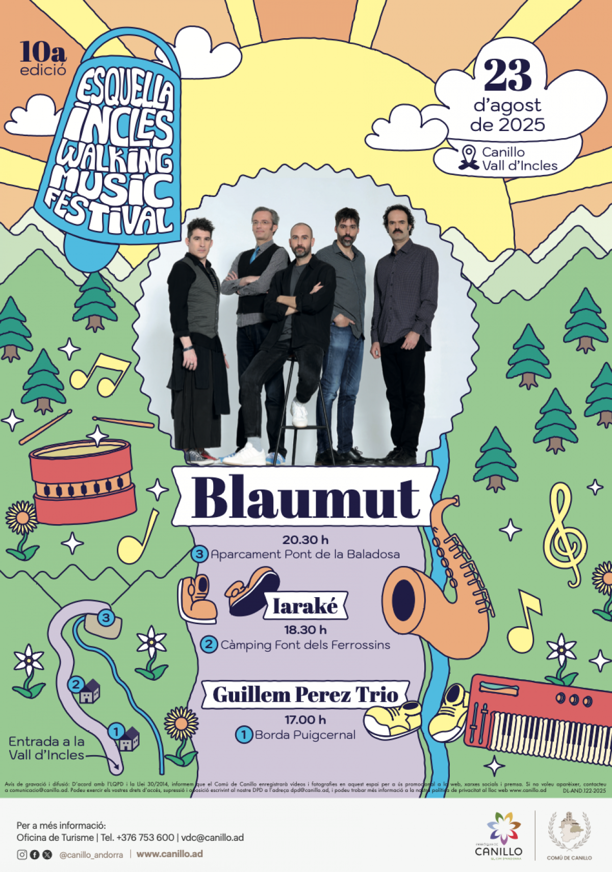 L’Esquella Music Festival celebra 10 anys de música i natura a la Vall d’Incles - Canillo Andorra