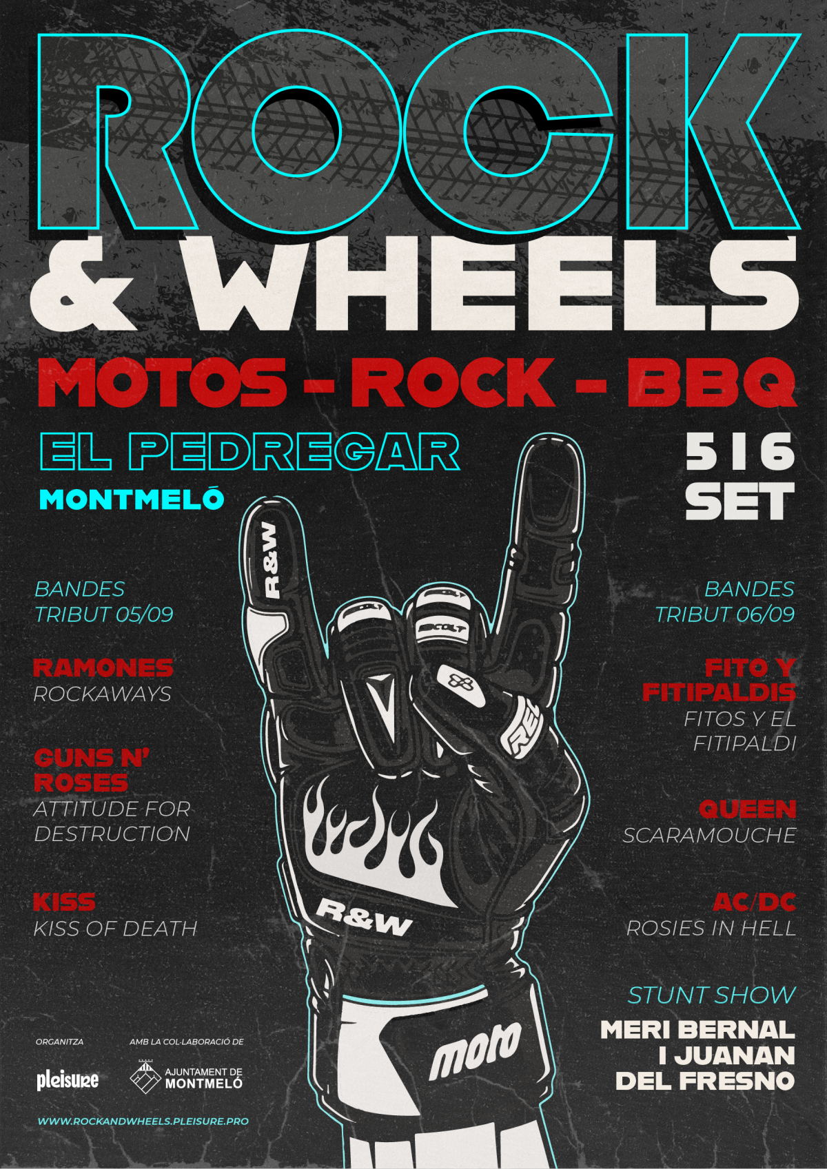 Rock en directe, abrobàcies en moto i barbacoa al festival Rock&Wheels de Montmeló 