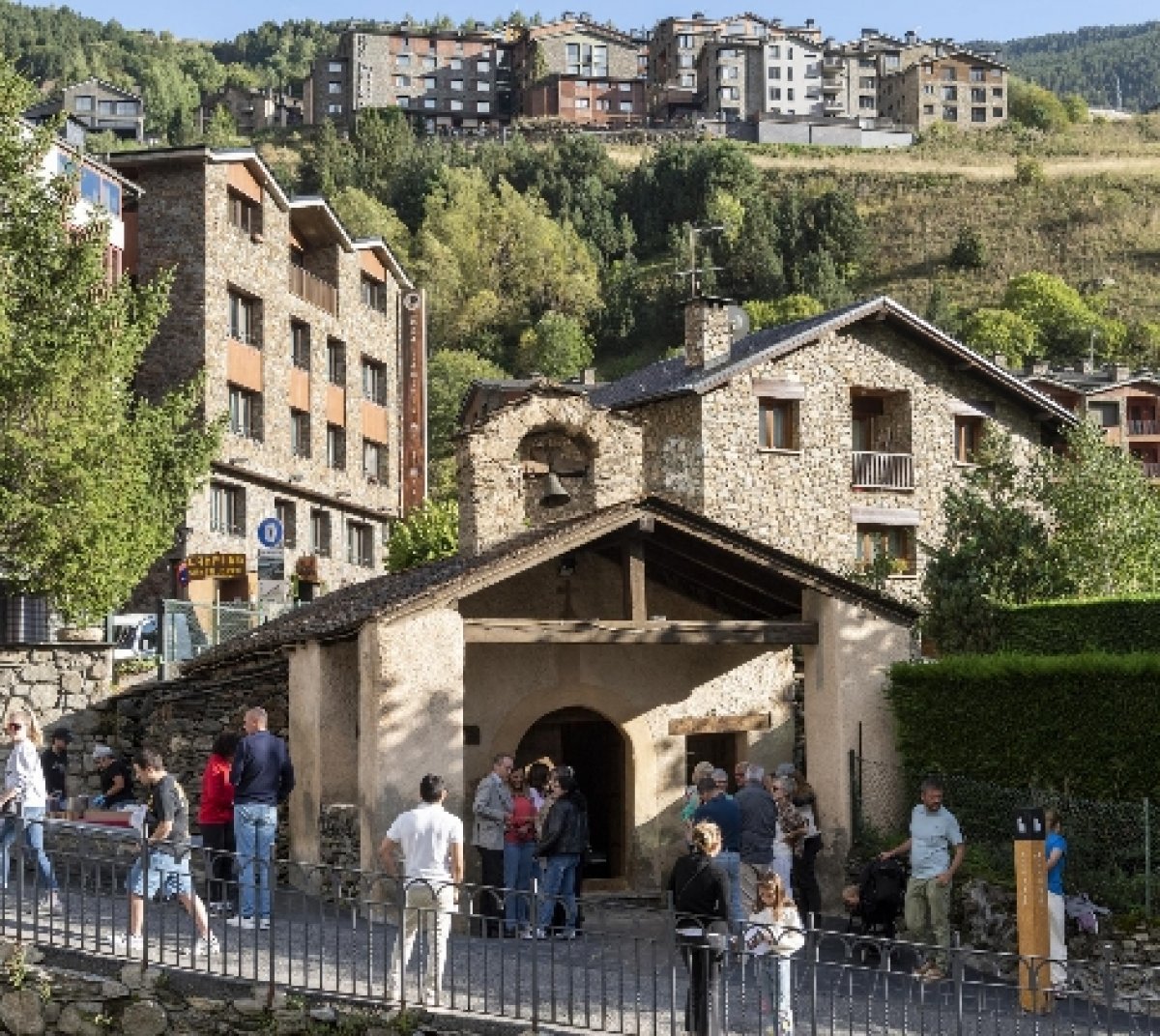 L’església de la Santa Creu de Canillo celebra la seva festa