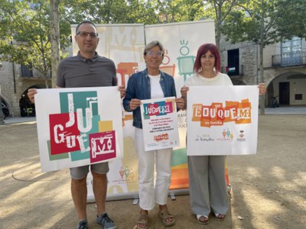 ‘Juguem!’ inicia les activitats de la nova edició del programa Eduquem en família 