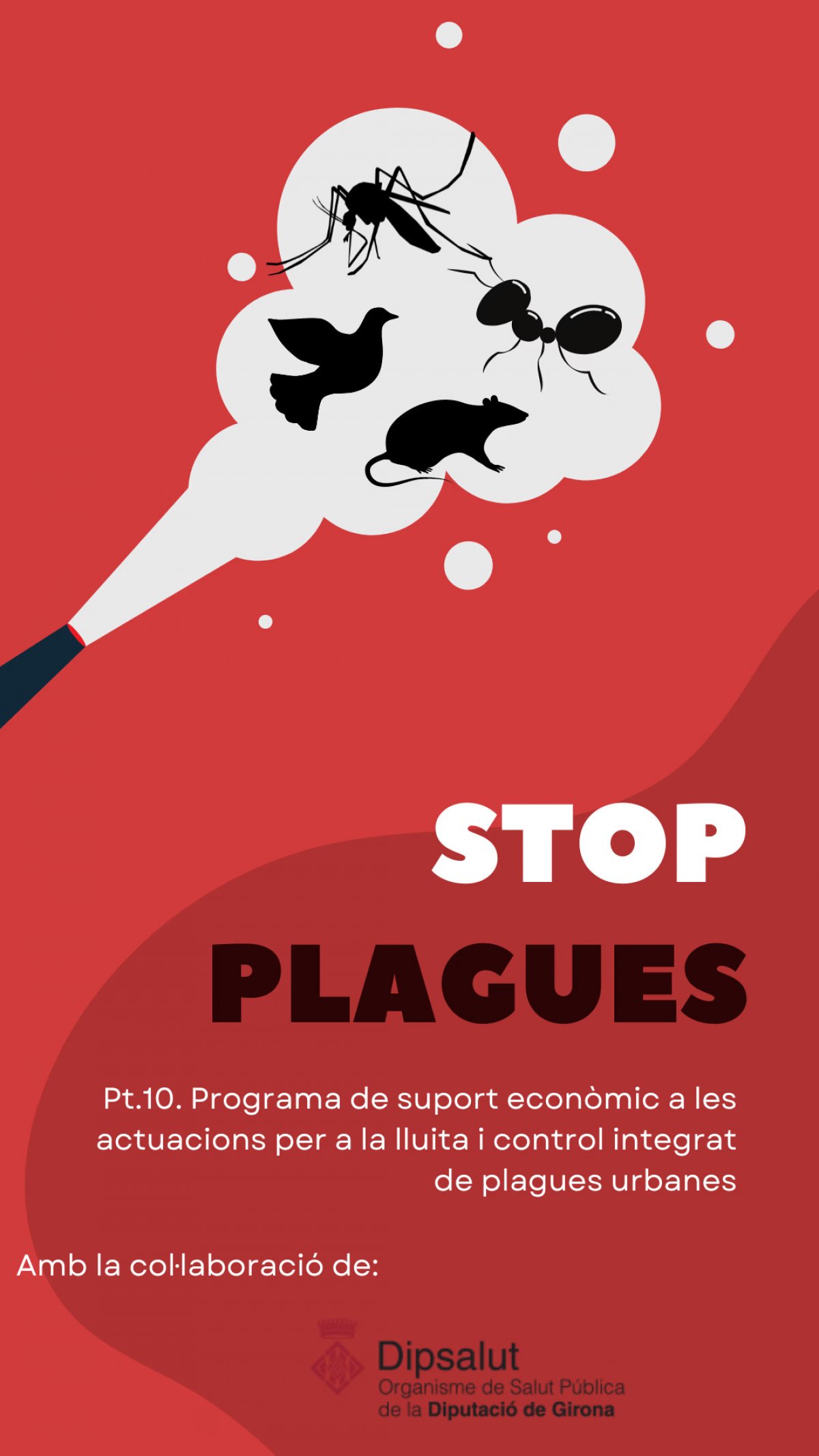 L’Ajuntament de Santa Coloma rep una subvenció de Dipsalut pel Control de plagues del municipi