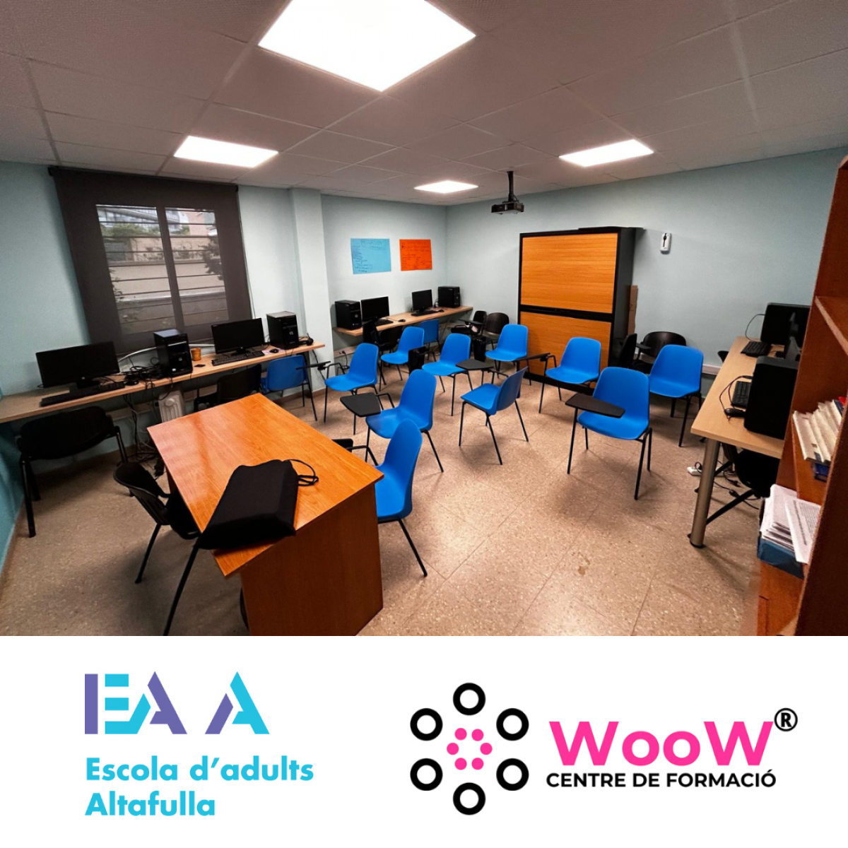 L’Escola d’Adults d’Altafulla inicia un nou curs amb gestió de WooW Formació