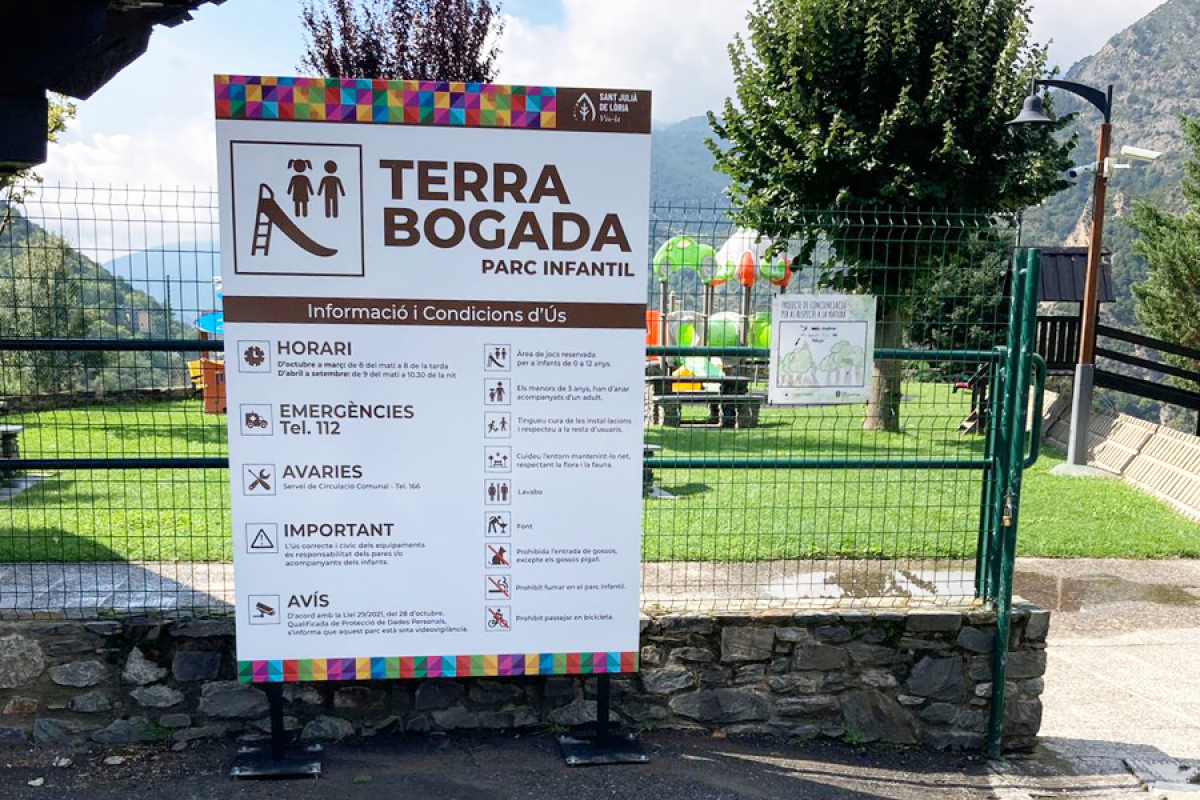Noves actuacions del comú de Sant Julià de Lòria a les escoles i els parcs infantils 