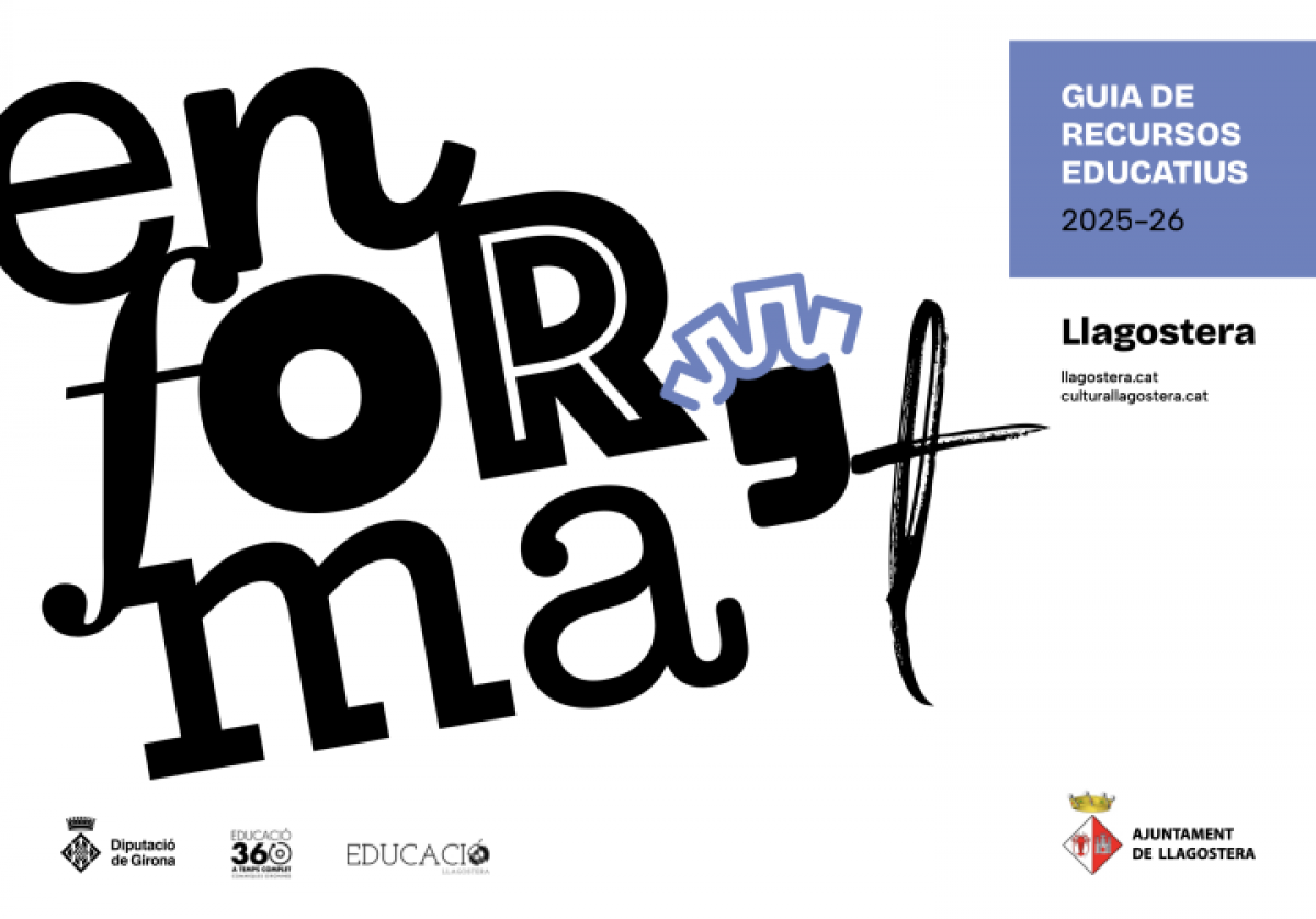 12a edició de la Guia de recursos educatius de Llagostera