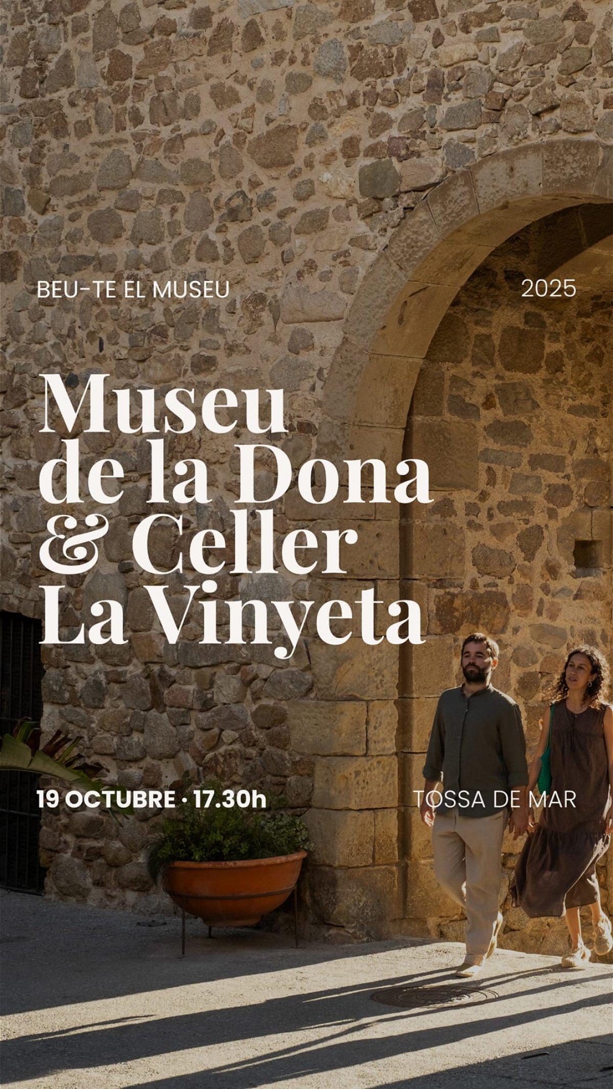 El Museu de la Dona de Tossa participa en la quarta edició de «Beu-te el museu» amb un tast de vins de La Vinyeta