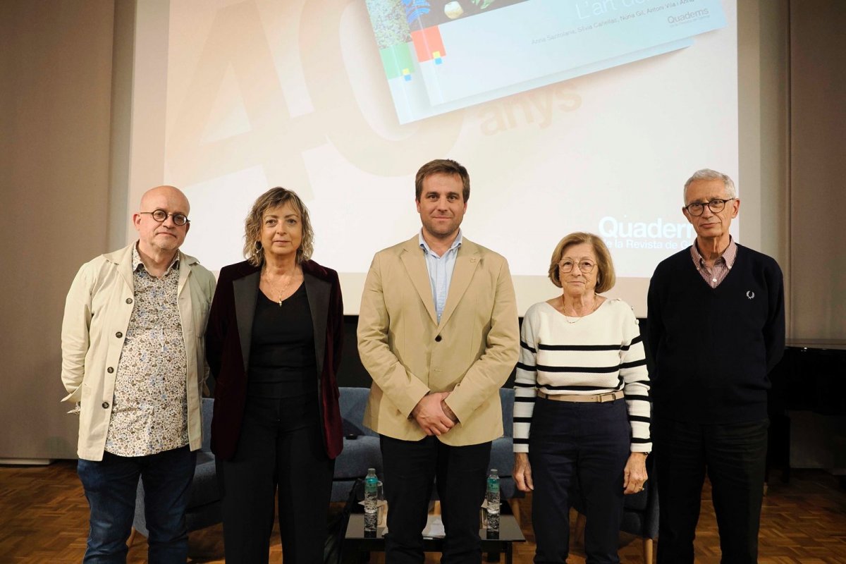 La Diputació de Girona commemora els quaranta anys de la col·lecció «Quaderns de la Revista de Girona»