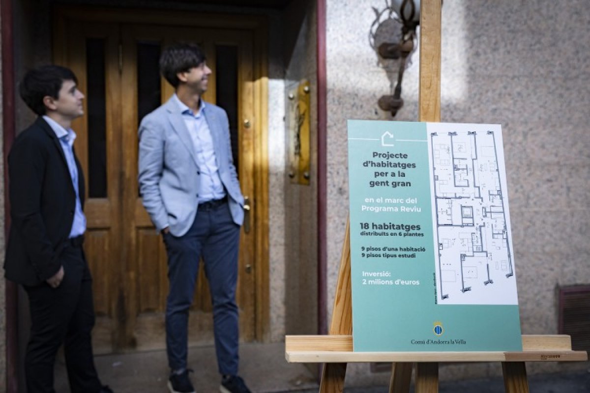 Andorra la Vella incorpora 18 nous habitatges al programa Reviu per a la gent gran