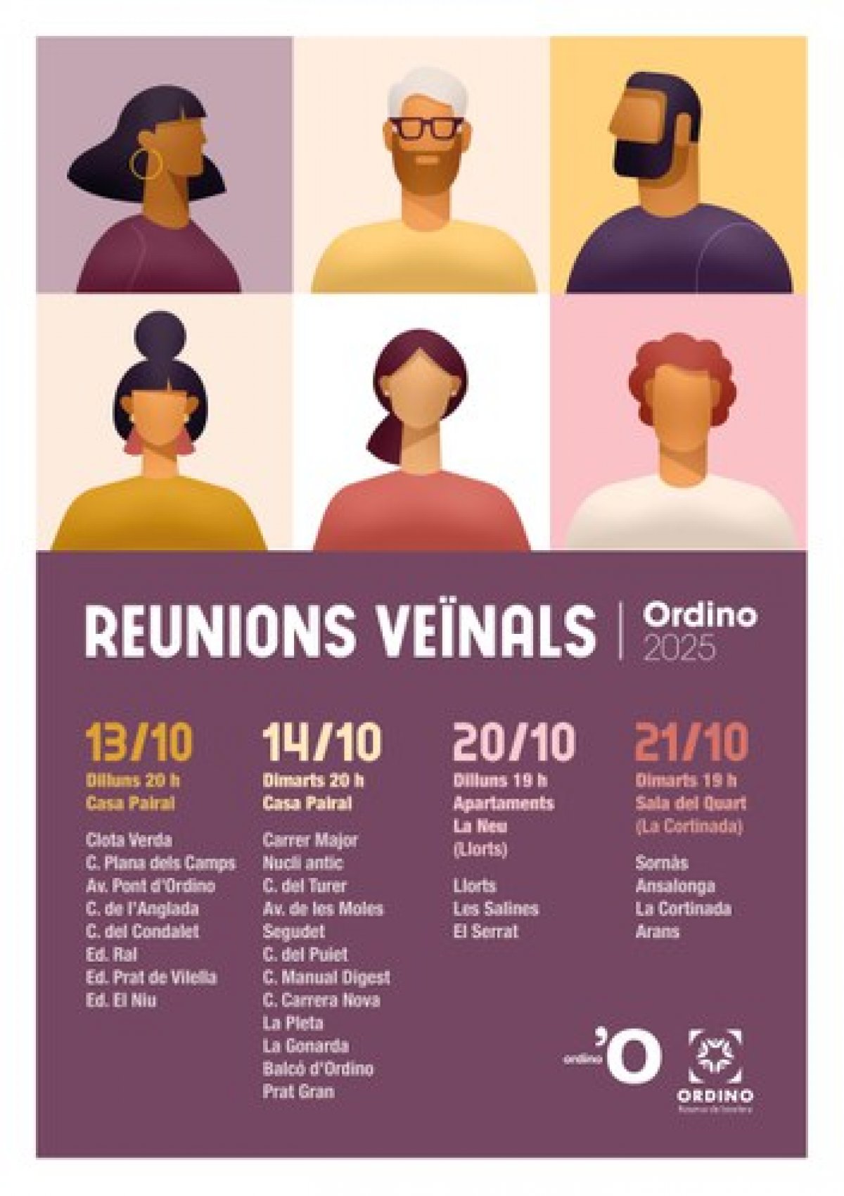 Reunions veïnals a Ordino per parlar dels projectes del Comú i les inquietuds de la ciutadania