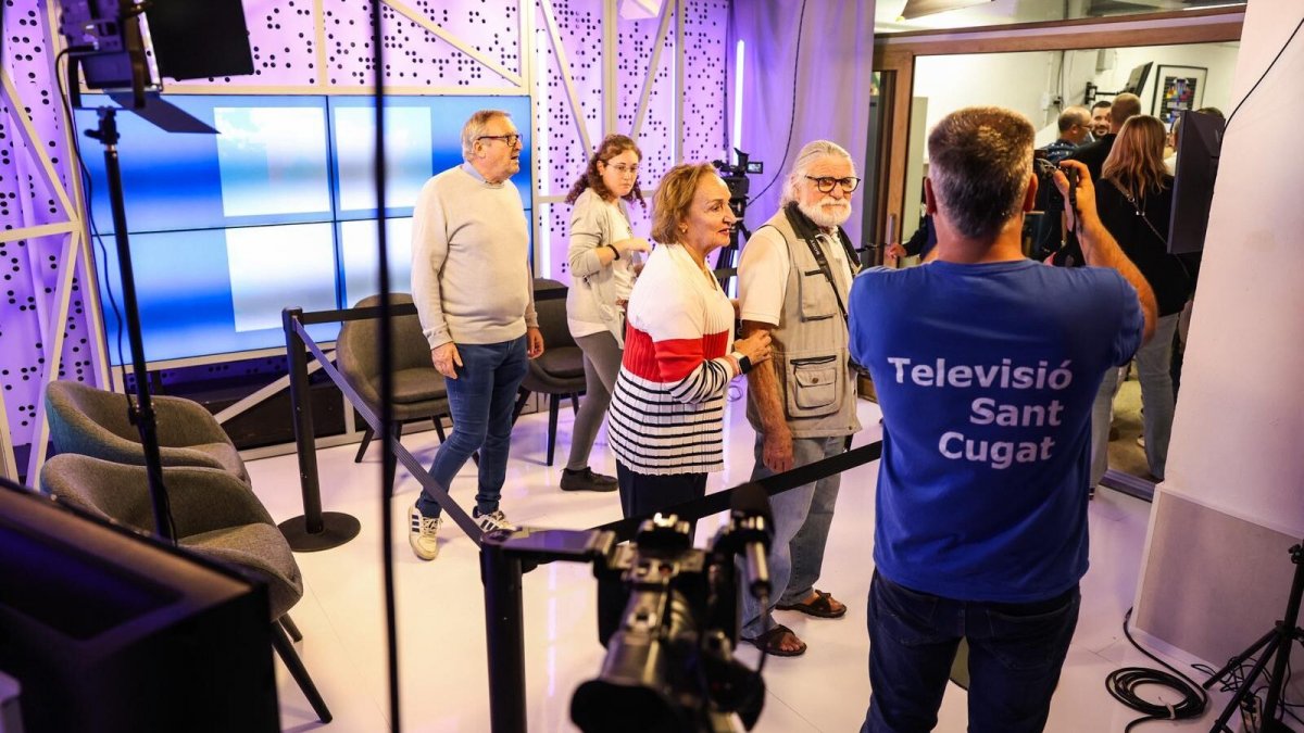 TV Sant Cugat inaugura els nous estudis amb una gran festa popular