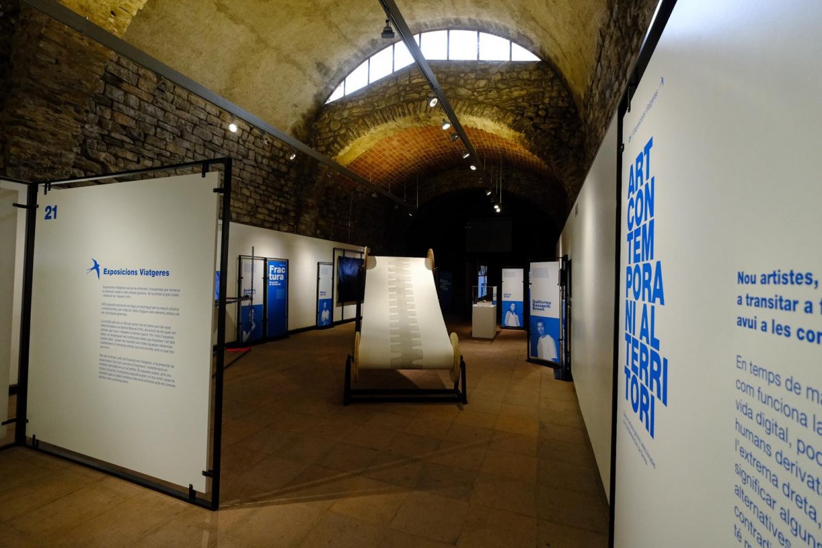  Besalú acull la mostra «Art contemporani al territori» de les Exposicions Viatgeres de la Diputació de Girona