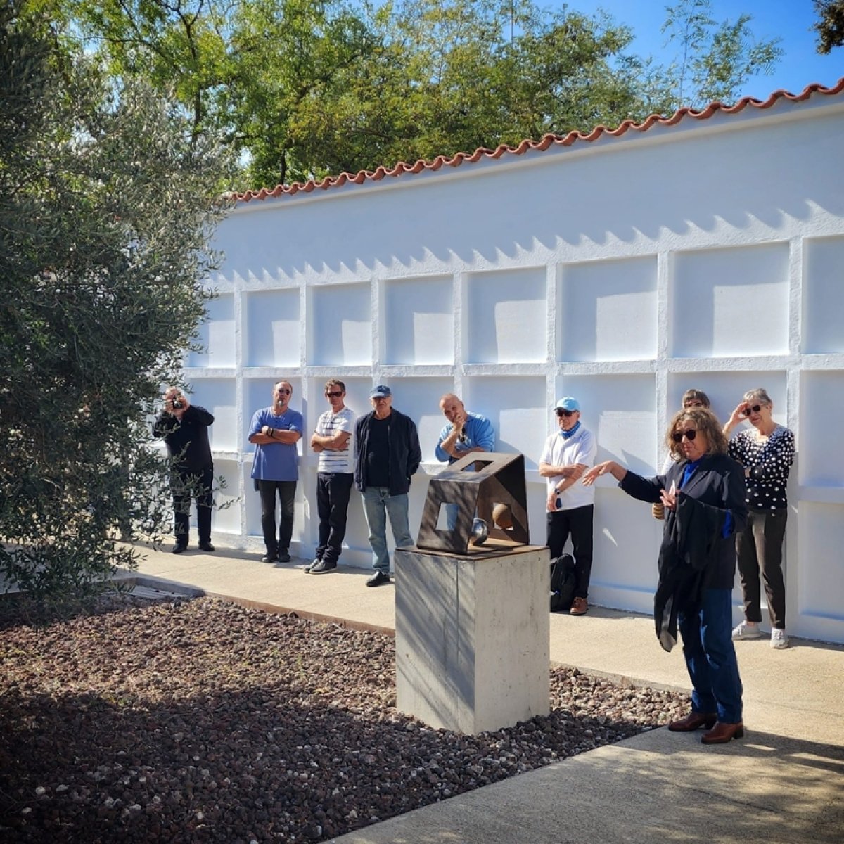 Inauguració de l'espai dedicat al dol gestacional, perinatal i neonatal del cementiri de Jafre i de les obres que s'hi han realitzat