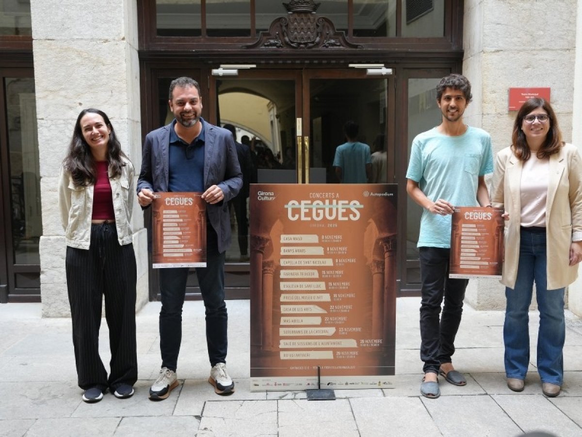 Els Concerts a Cegues es vinculen a la cultura popular de Girona en la setena edició