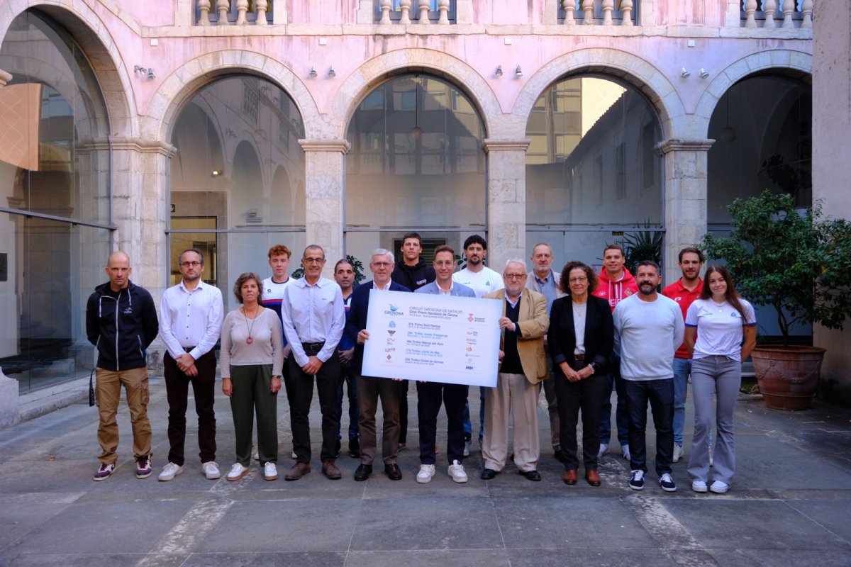 Presentació de la quinzena edició del Circuit Girosona de Natació - Gran Premi Diputació de Girona 2025-2026 