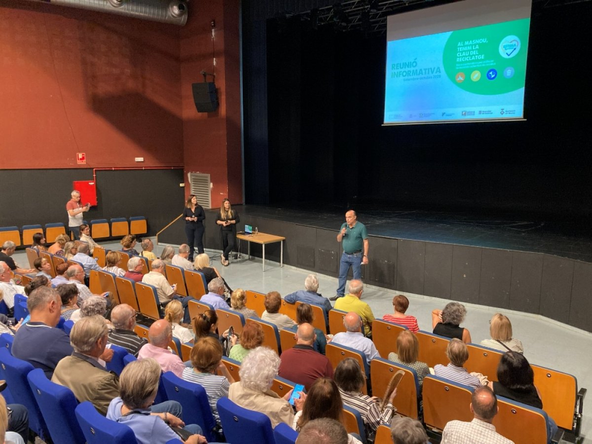 El Masnou renova el sistema de residus: “hem escollit el més obert, fàcil i flexible