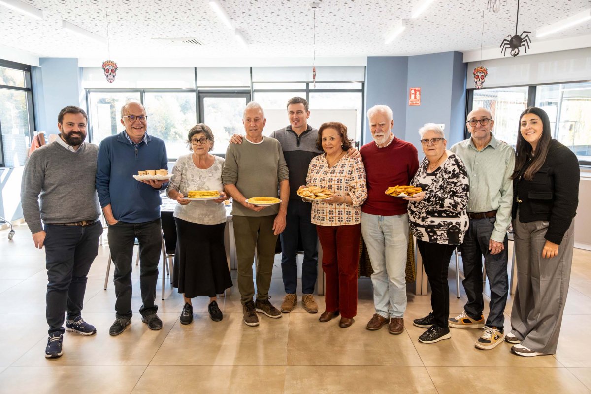 Bona collita als Horts de la Gent Gran de la Massana