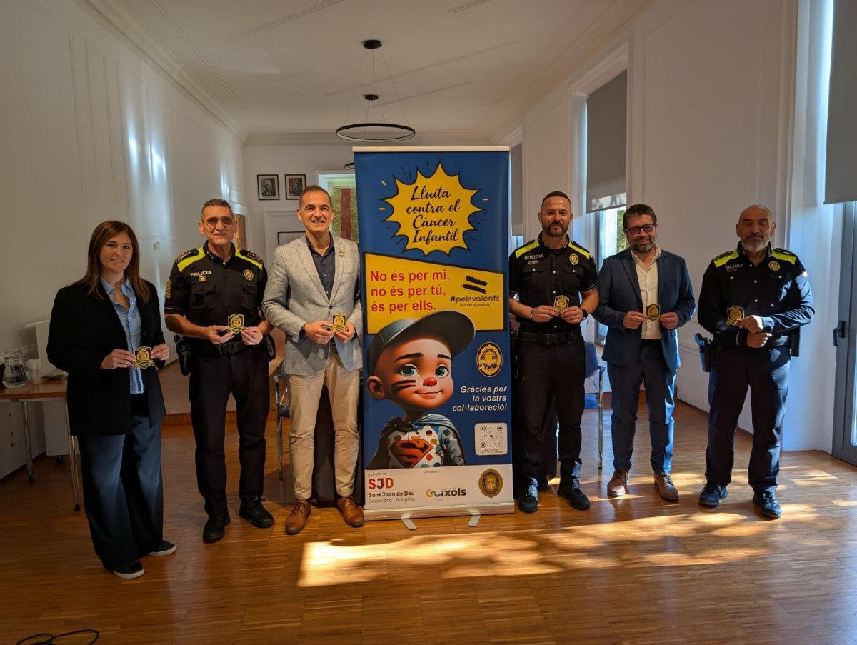 L'Ajuntament de Sant Feliu i la Policia Local s'adhereixen a la campanya Pels Valents