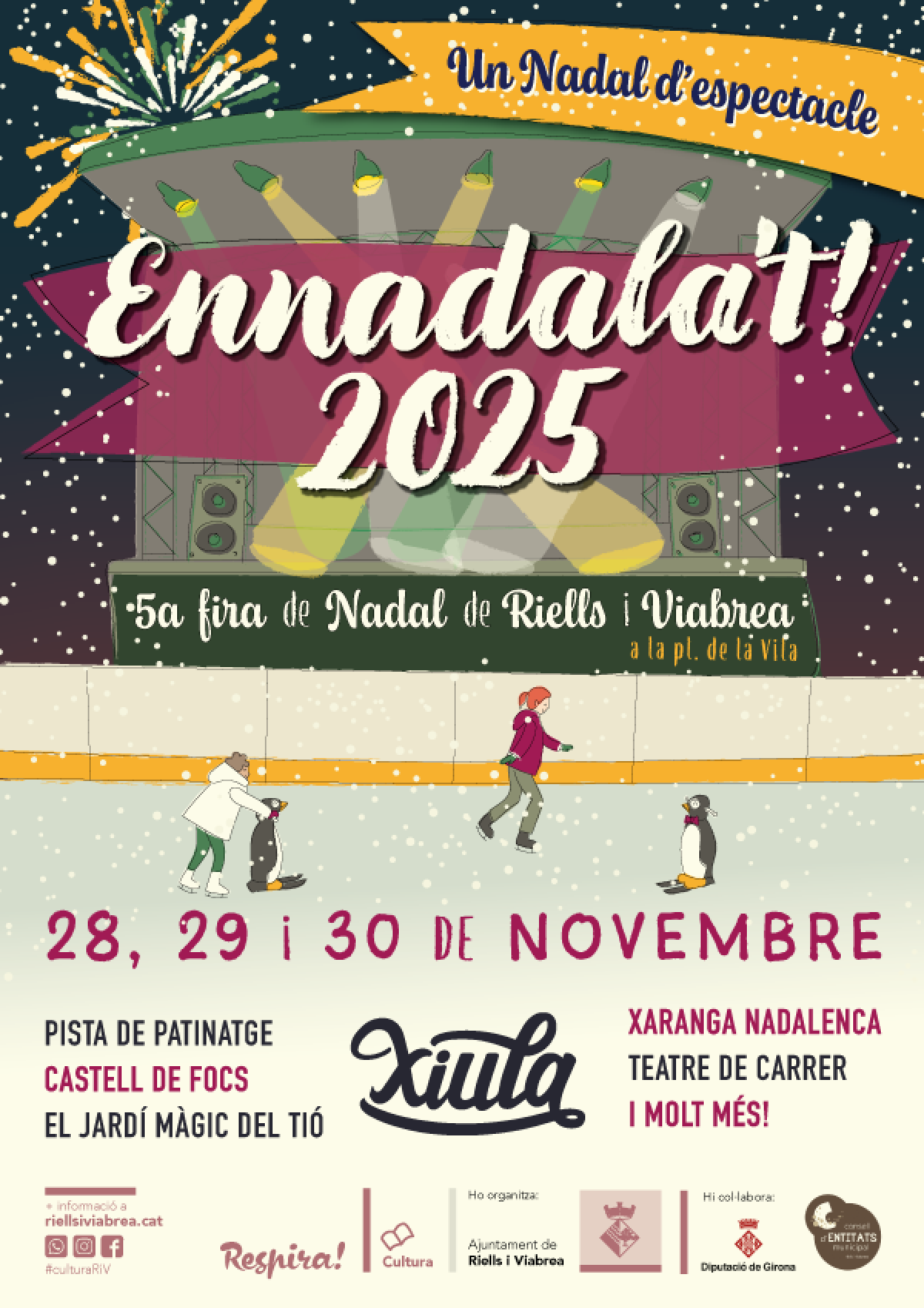 Arriba la 5a Fira de Nadal de Riells i Viabrea: l'Ennadala't  