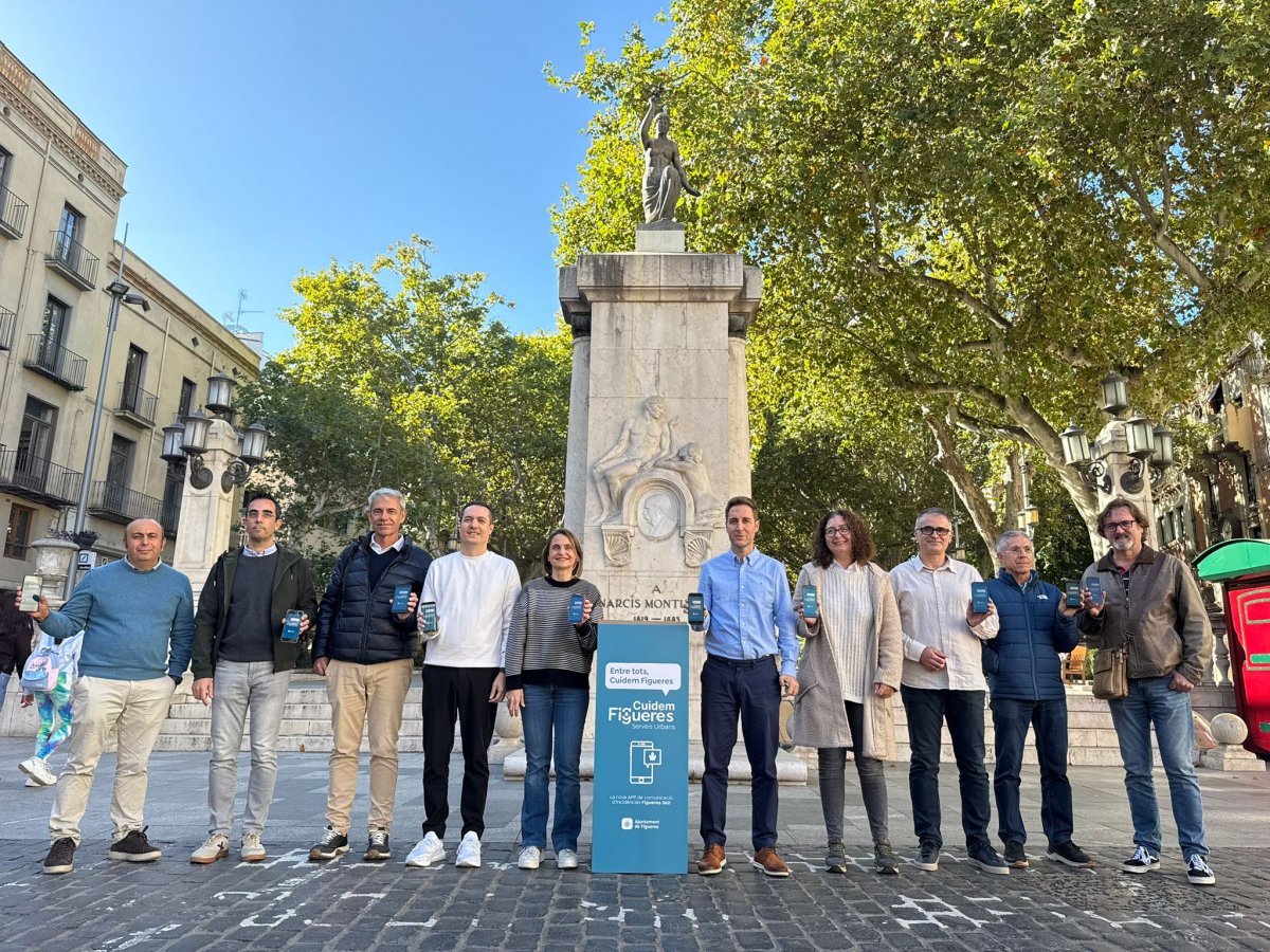 L'Ajuntament de Figueres presenta la nova APP “Cuidem Figueres” per comunicar incidències a l’espai públic
