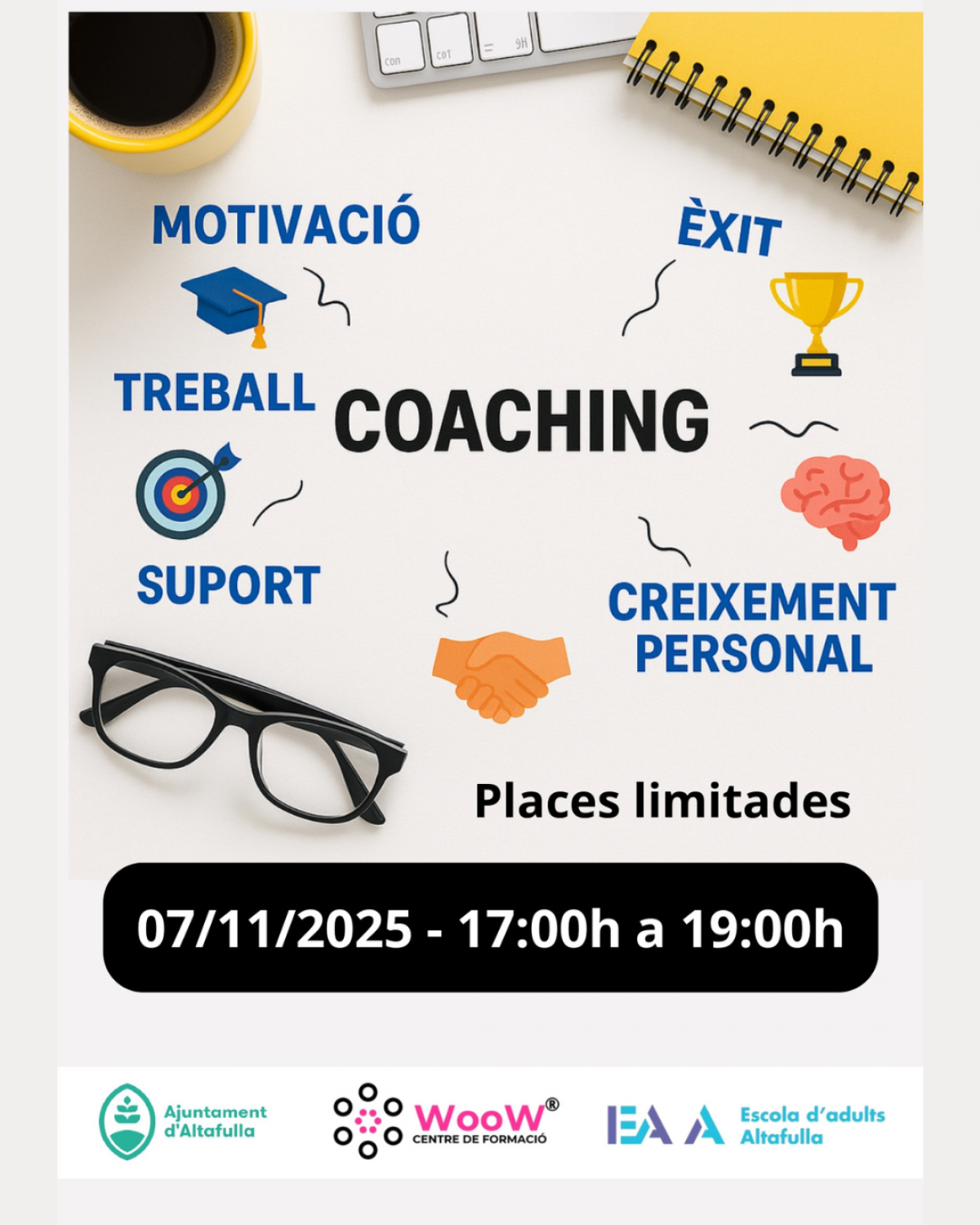 Sessió de Coaching a l’Escola d’Adults d’Altafulla