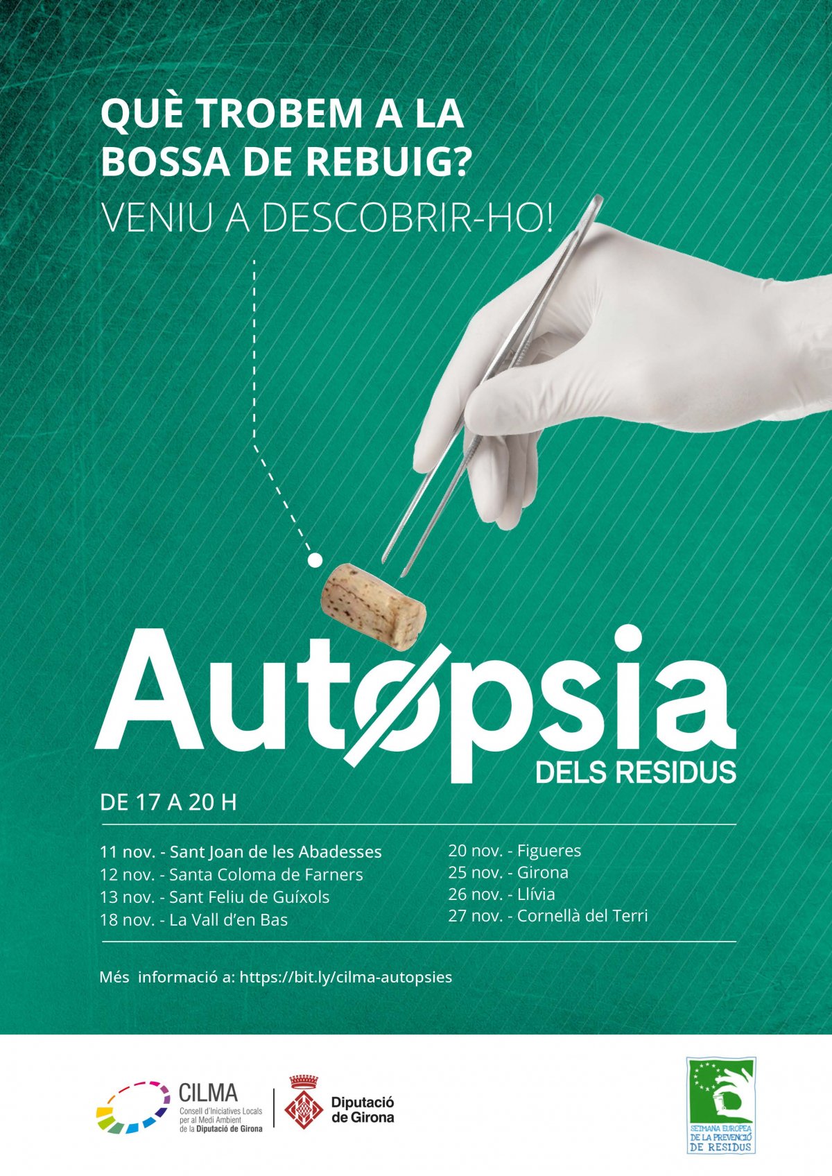  Vuit municipis gironins analitzaran el contingut del contenidor de rebuig per reflexionar sobre el nostre consum