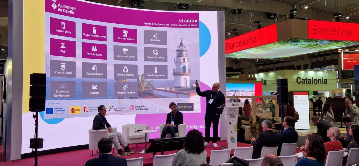 Calella exposa a l’Smart City Expo World Congres el seu model de gestió turística intel·ligent