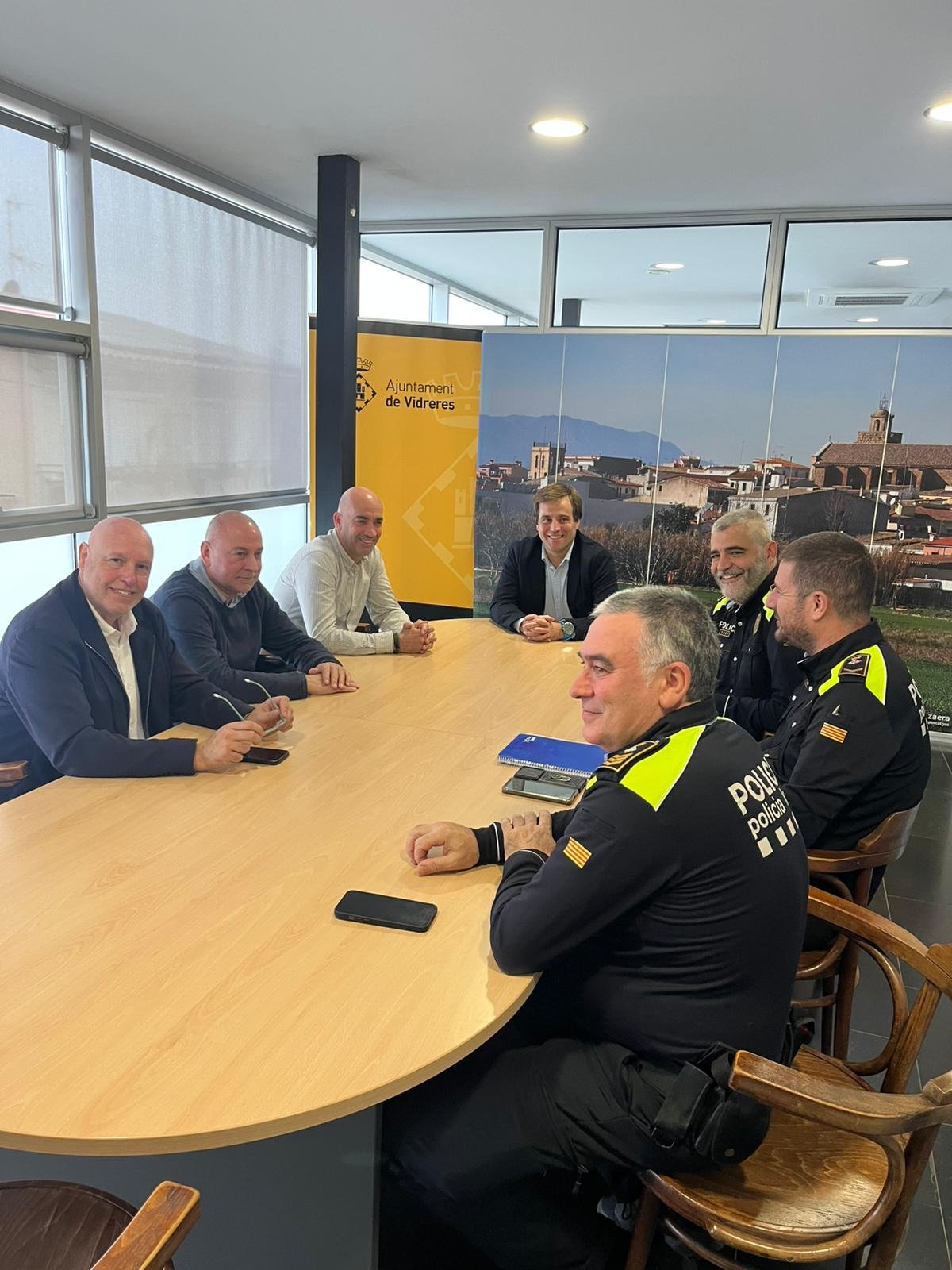 Vidreres estudia incorporar-se al conveni policial conjunt amb Llagostera, Caldes de Malavella i Cassà de la Selva