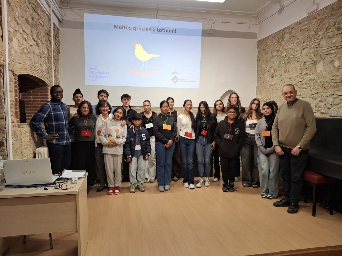 Santa Coloma de Farners inicia una nova edició del Projecte Rossinyol amb deu alumnes mentorats