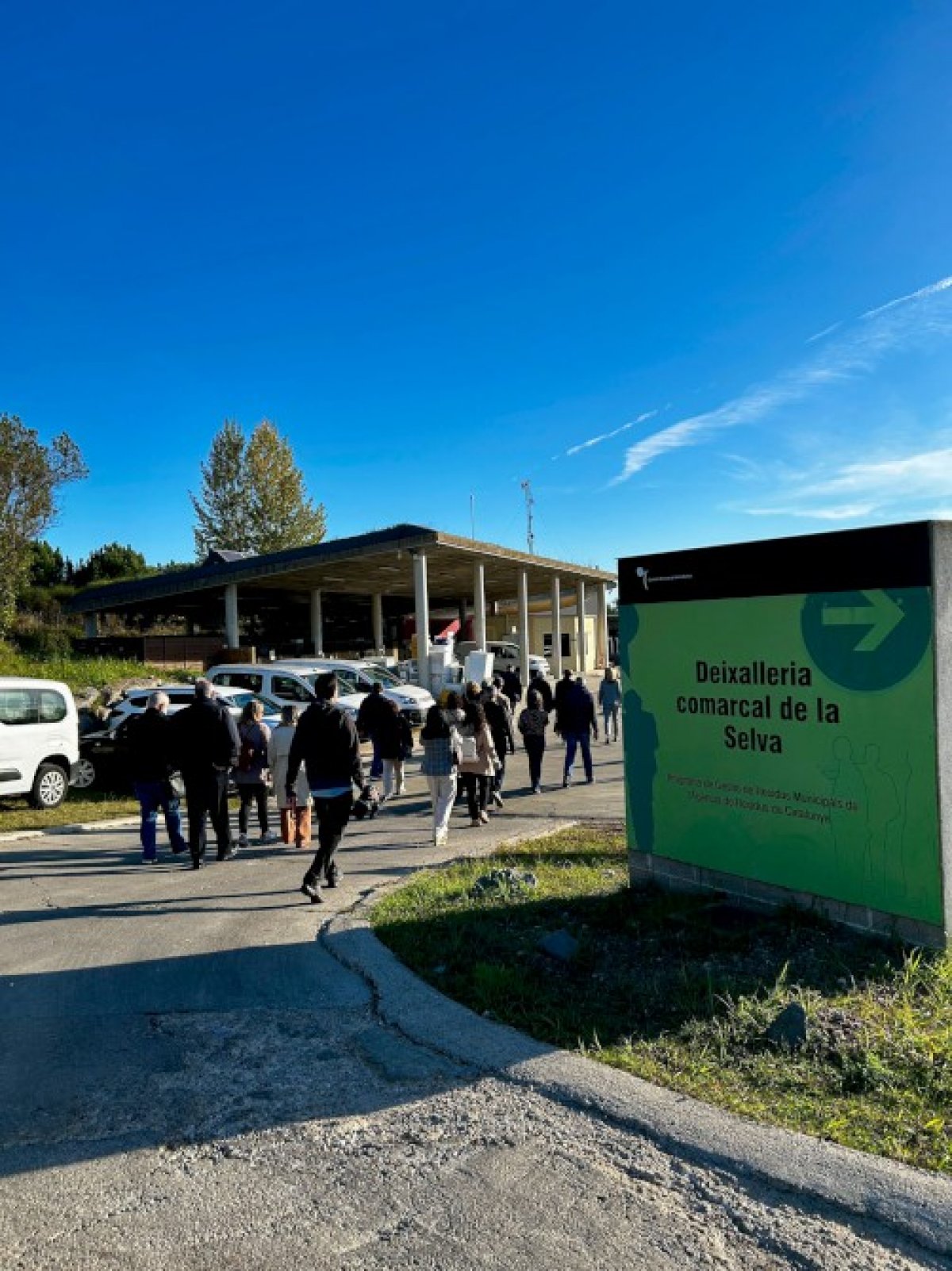 La Selva es converteix en referent en gestió de residus amb la visita de les mancomunitats de la Ribera Alta i Ribera Baixa