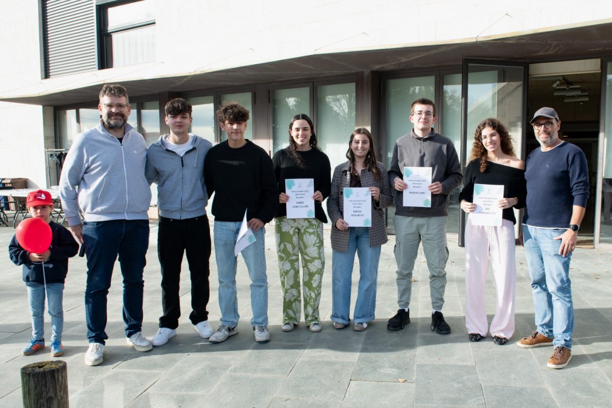 Riudellots de la Selva celebra els Premis Estudiants 2025 per reconèixer l'esforç acadèmic dels joves del municipi