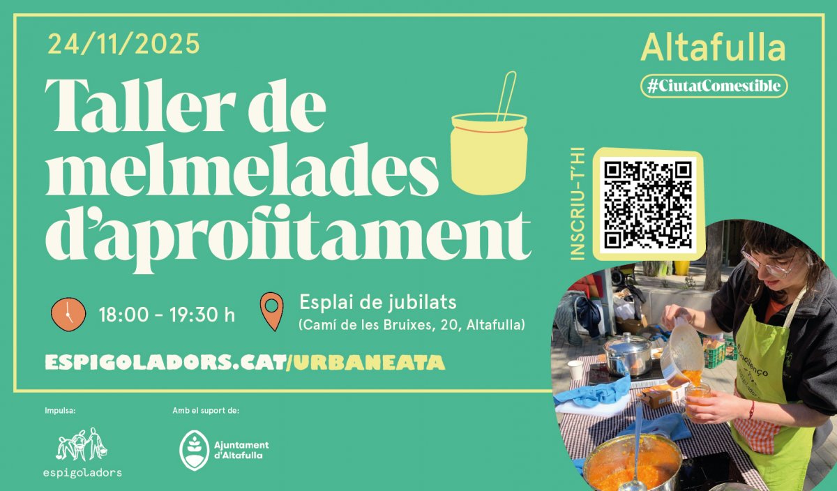 Taller de Melmelades d'Aprofitament a Altafulla