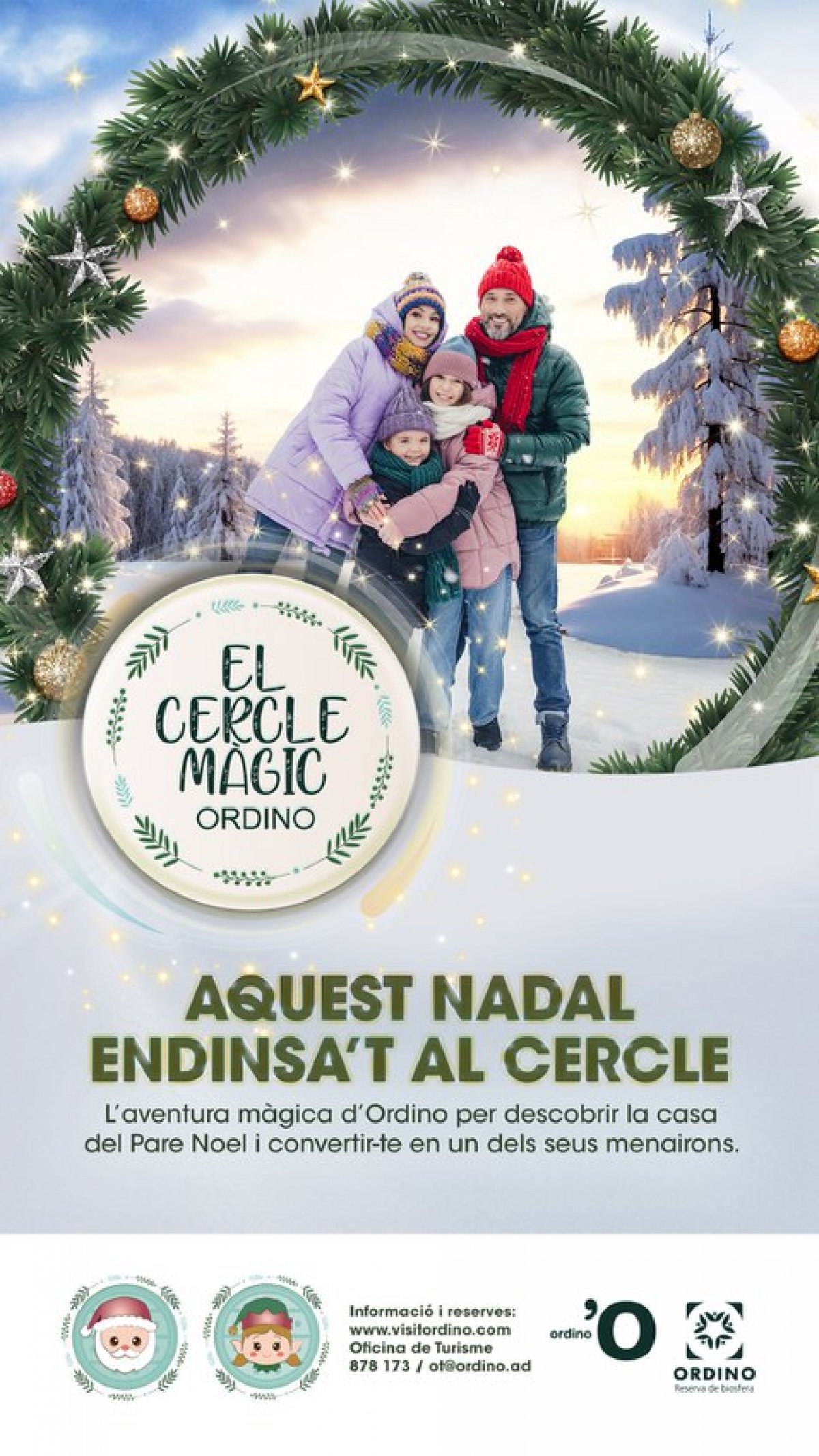 La parròquia d’Ordino es converteix aquest hivern en un autèntic escenari de conte nadalenc