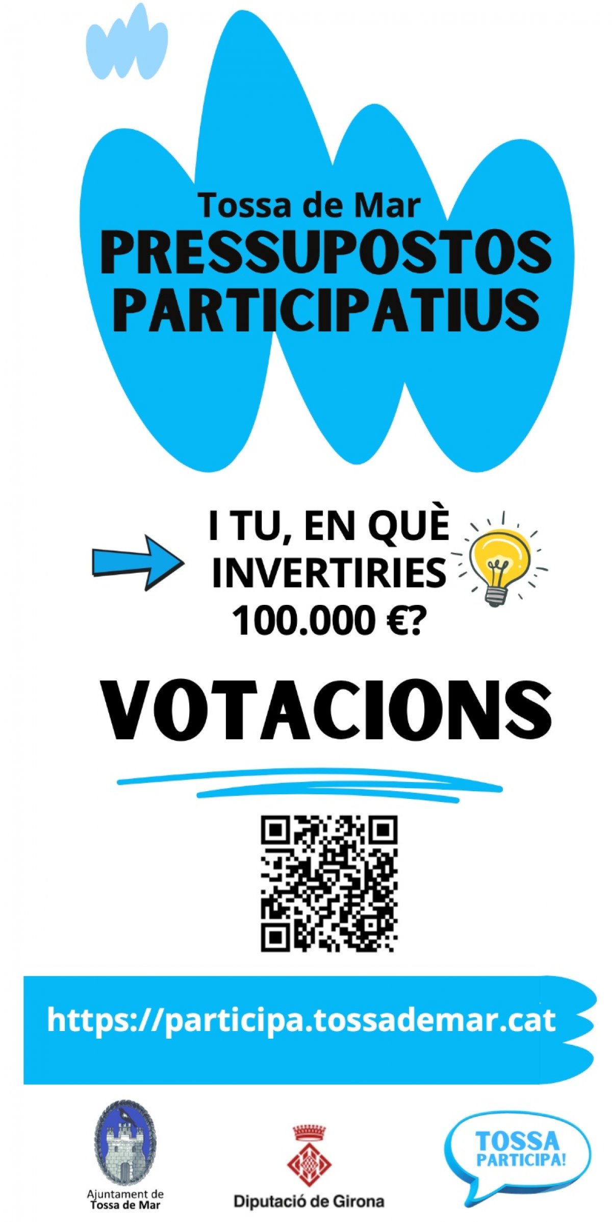 Tossa de Mar obre la votació de la primera edició dels Pressupostos Participatius