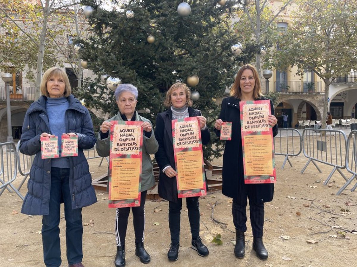 Banyoles avança l’encesa dels llums de Nadal 