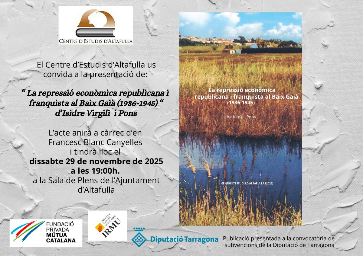 Presentació del llibre 